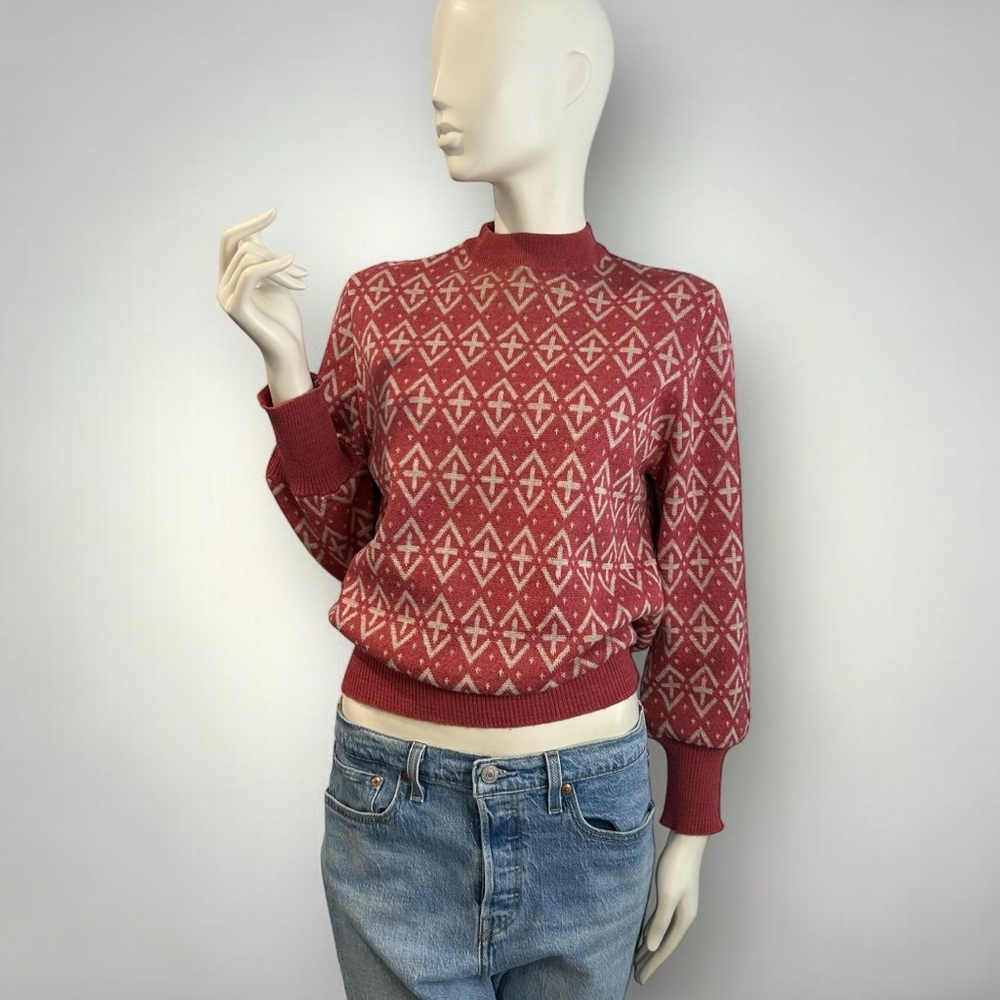 Vintage Late 60s Kitten Sweater